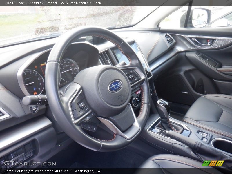Ice Silver Metallic / Black 2021 Subaru Crosstrek Limited