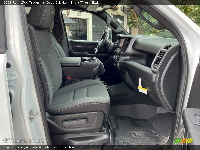 Bright White / Black 2023 Ram 1500 Tradesman Quad Cab 4x4
