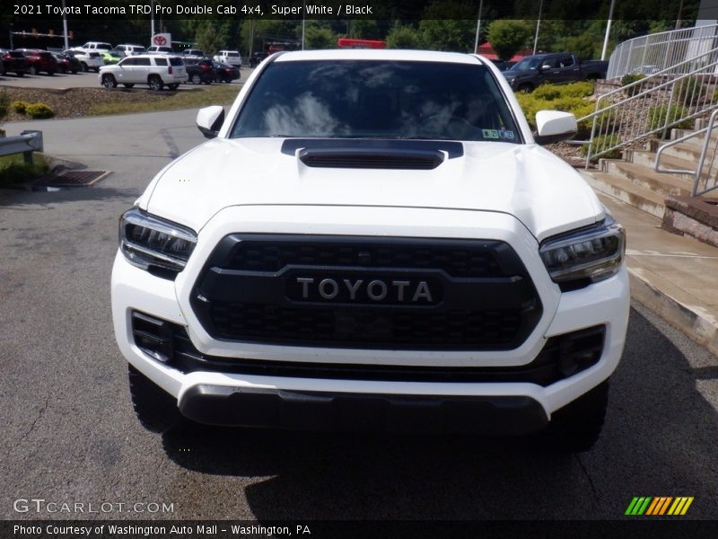 Super White / Black 2021 Toyota Tacoma TRD Pro Double Cab 4x4