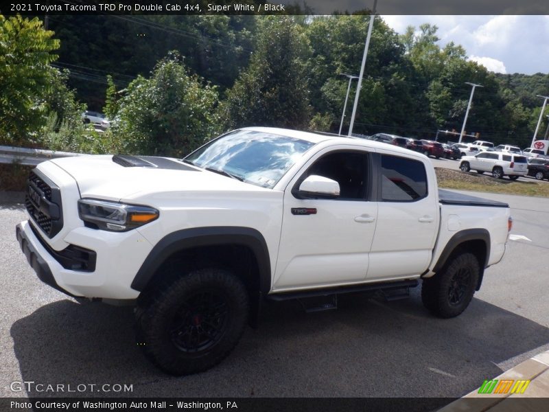 Super White / Black 2021 Toyota Tacoma TRD Pro Double Cab 4x4