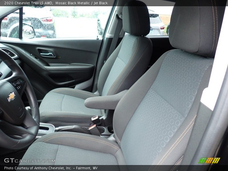Mosaic Black Metallic / Jet Black 2020 Chevrolet Trax LS AWD