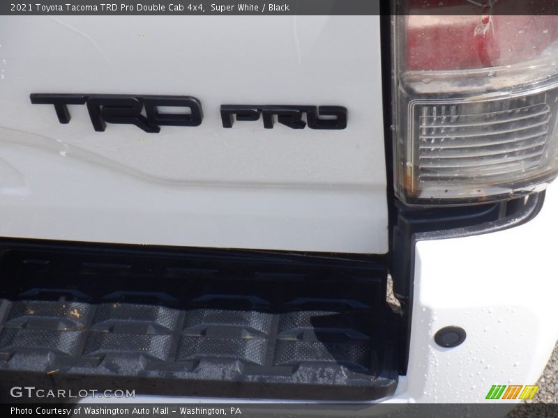 Super White / Black 2021 Toyota Tacoma TRD Pro Double Cab 4x4