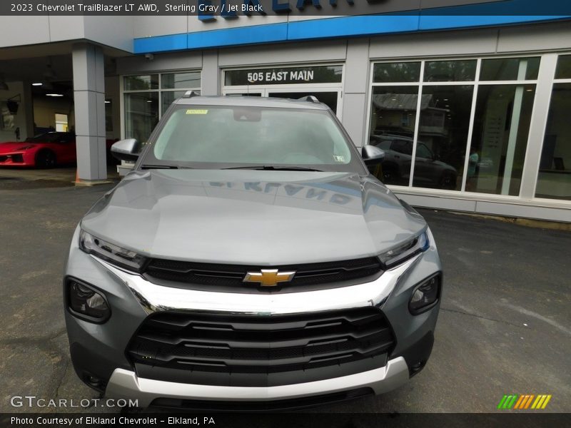 Sterling Gray / Jet Black 2023 Chevrolet TrailBlazer LT AWD