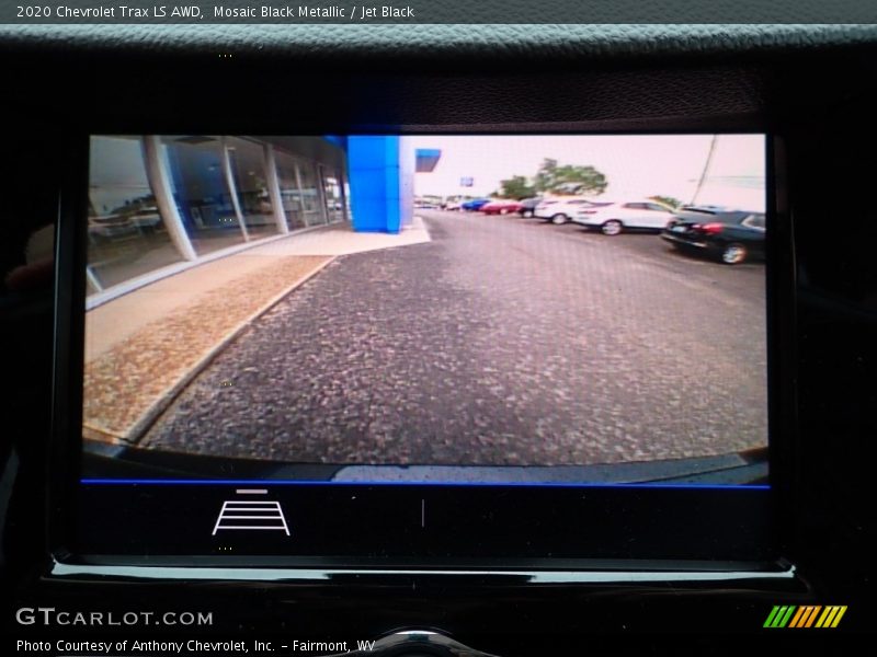 Mosaic Black Metallic / Jet Black 2020 Chevrolet Trax LS AWD