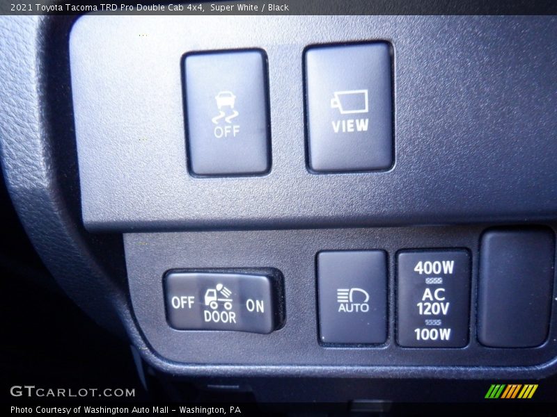 Super White / Black 2021 Toyota Tacoma TRD Pro Double Cab 4x4