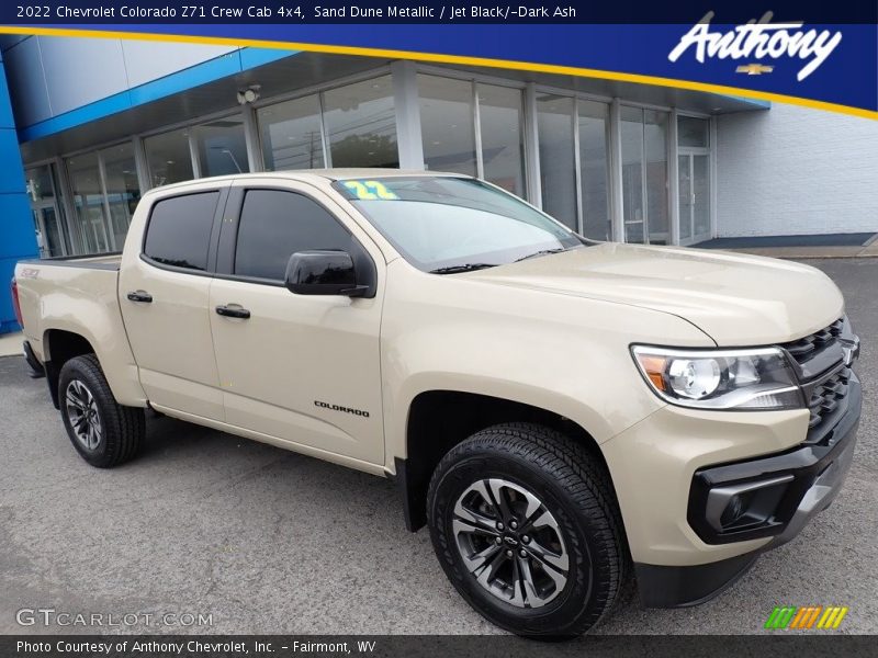 Sand Dune Metallic / Jet Black/­Dark Ash 2022 Chevrolet Colorado Z71 Crew Cab 4x4