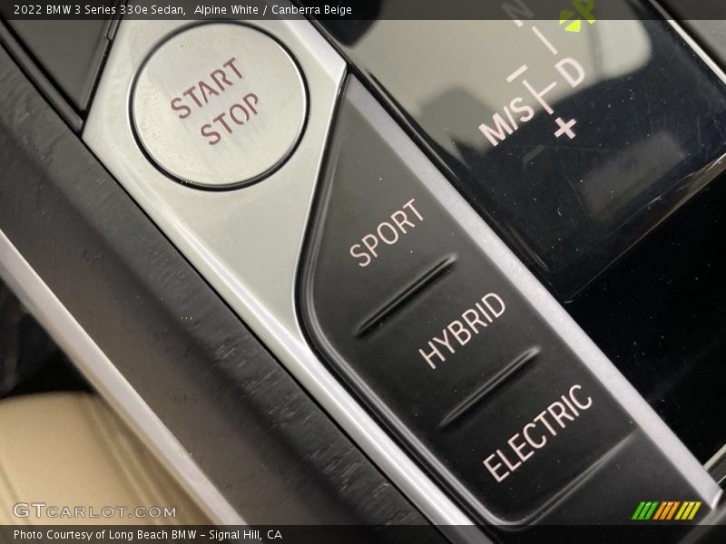 Alpine White / Canberra Beige 2022 BMW 3 Series 330e Sedan