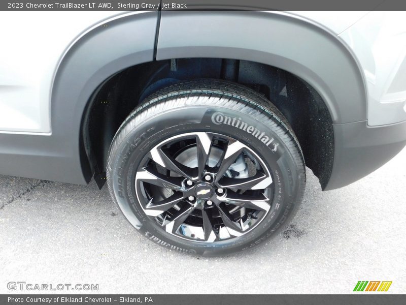 Sterling Gray / Jet Black 2023 Chevrolet TrailBlazer LT AWD