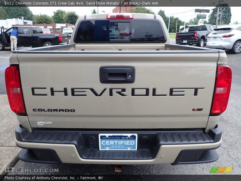 Sand Dune Metallic / Jet Black/­Dark Ash 2022 Chevrolet Colorado Z71 Crew Cab 4x4