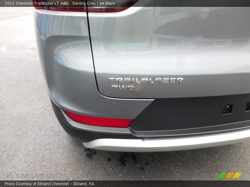 Sterling Gray / Jet Black 2023 Chevrolet TrailBlazer LT AWD
