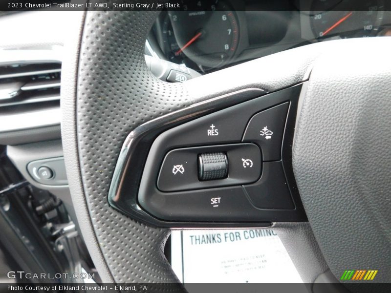 Sterling Gray / Jet Black 2023 Chevrolet TrailBlazer LT AWD