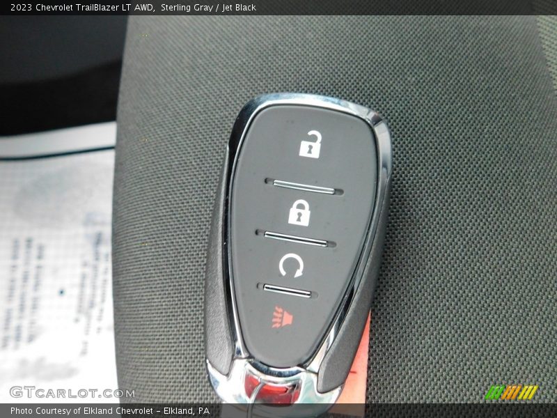Sterling Gray / Jet Black 2023 Chevrolet TrailBlazer LT AWD