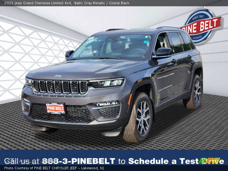 Baltic Gray Metallic / Global Black 2023 Jeep Grand Cherokee Limited 4x4