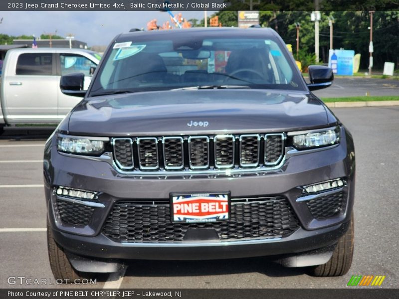 Baltic Gray Metallic / Global Black 2023 Jeep Grand Cherokee Limited 4x4