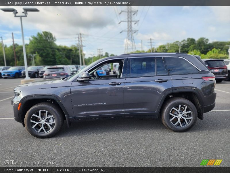 Baltic Gray Metallic / Global Black 2023 Jeep Grand Cherokee Limited 4x4