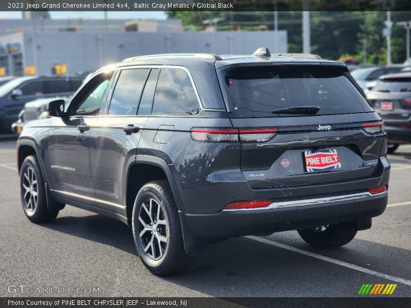 Baltic Gray Metallic / Global Black 2023 Jeep Grand Cherokee Limited 4x4