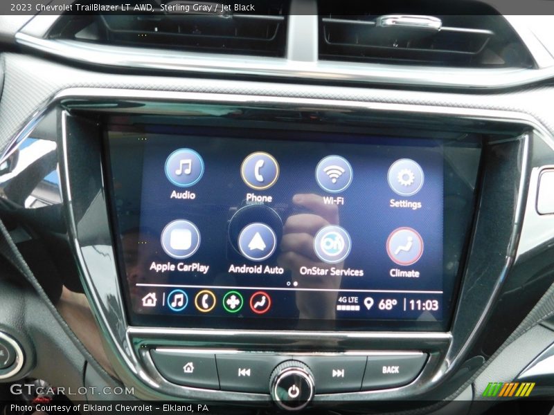 Sterling Gray / Jet Black 2023 Chevrolet TrailBlazer LT AWD