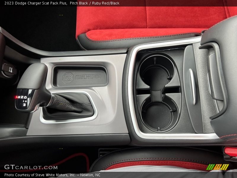 Pitch Black / Ruby Red/Black 2023 Dodge Charger Scat Pack Plus