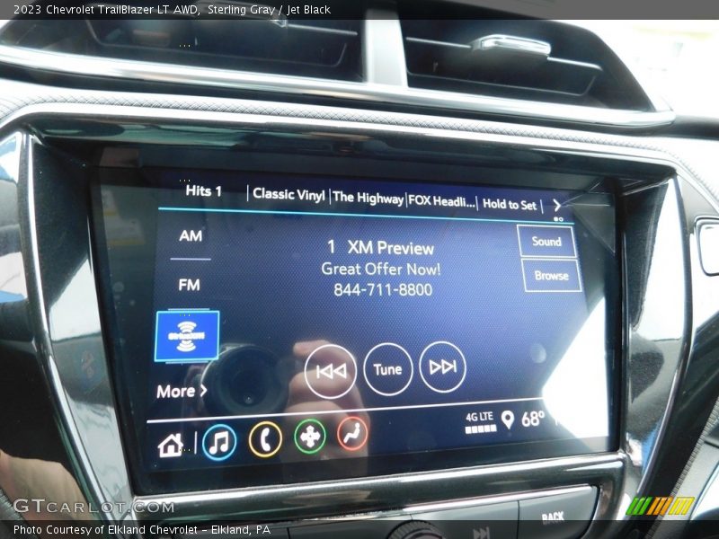 Sterling Gray / Jet Black 2023 Chevrolet TrailBlazer LT AWD