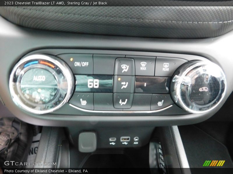 Sterling Gray / Jet Black 2023 Chevrolet TrailBlazer LT AWD