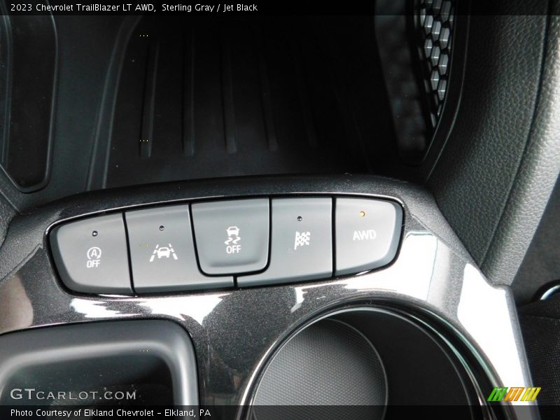 Sterling Gray / Jet Black 2023 Chevrolet TrailBlazer LT AWD