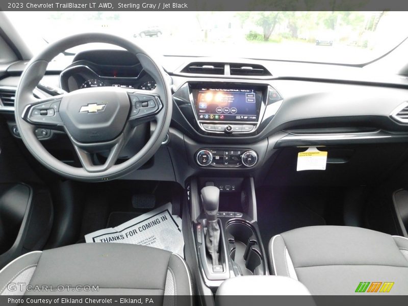 Sterling Gray / Jet Black 2023 Chevrolet TrailBlazer LT AWD