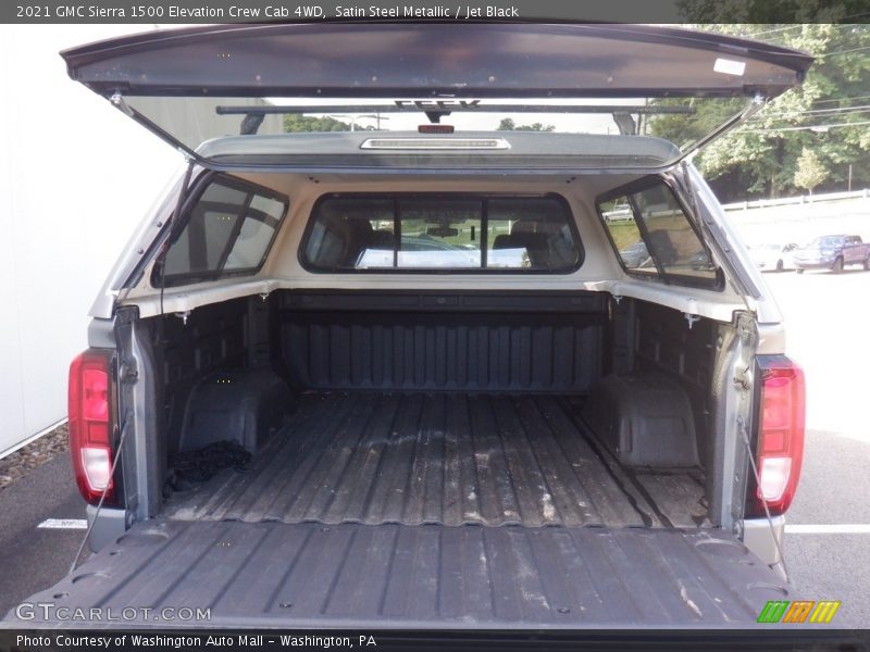 Satin Steel Metallic / Jet Black 2021 GMC Sierra 1500 Elevation Crew Cab 4WD