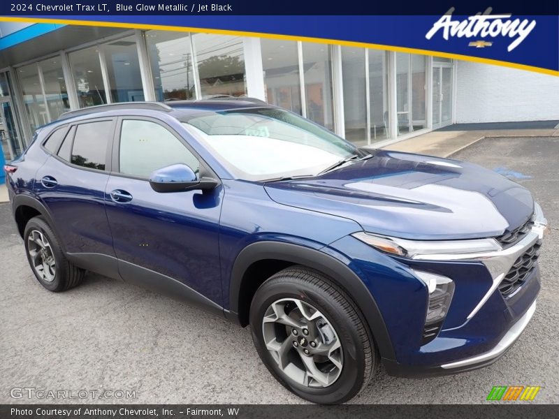 Blue Glow Metallic / Jet Black 2024 Chevrolet Trax LT