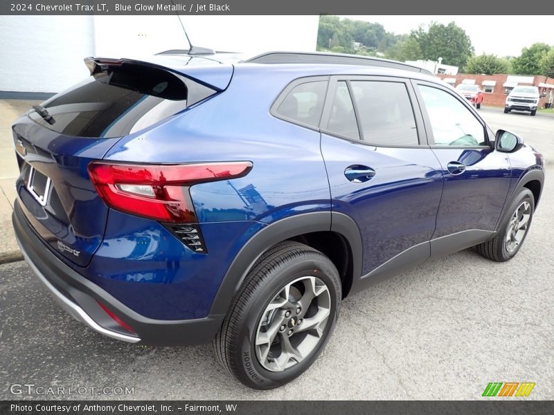 Blue Glow Metallic / Jet Black 2024 Chevrolet Trax LT