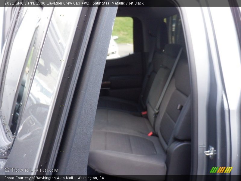 Satin Steel Metallic / Jet Black 2021 GMC Sierra 1500 Elevation Crew Cab 4WD