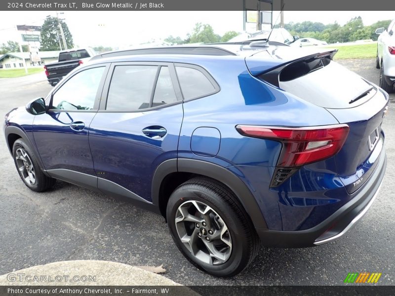 Blue Glow Metallic / Jet Black 2024 Chevrolet Trax LT