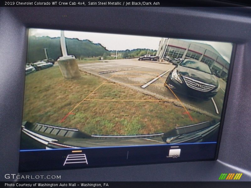 Satin Steel Metallic / Jet Black/Dark Ash 2019 Chevrolet Colorado WT Crew Cab 4x4