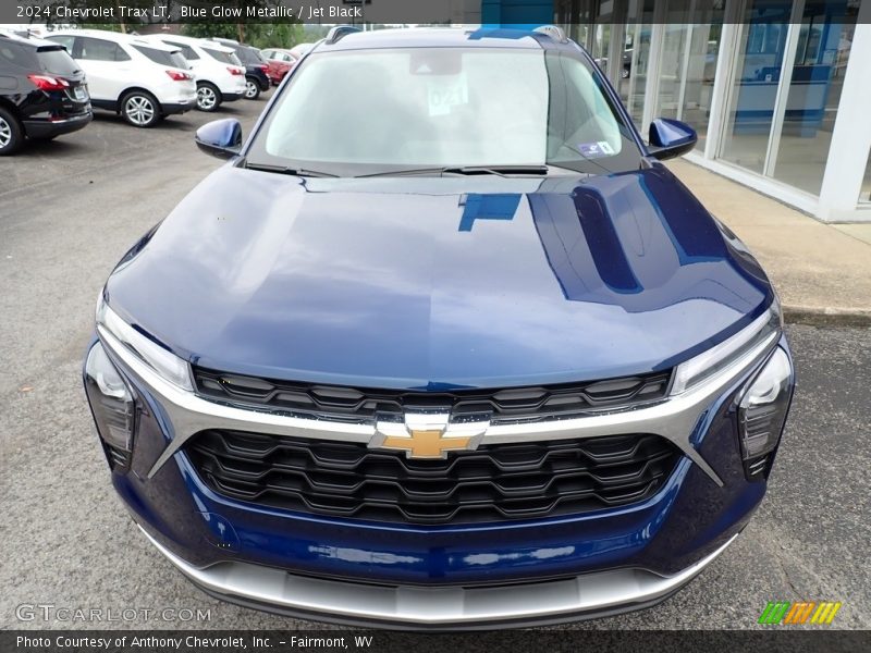 Blue Glow Metallic / Jet Black 2024 Chevrolet Trax LT