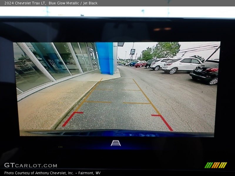 Blue Glow Metallic / Jet Black 2024 Chevrolet Trax LT