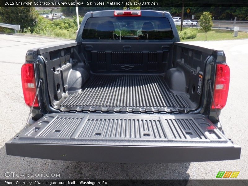 Satin Steel Metallic / Jet Black/Dark Ash 2019 Chevrolet Colorado WT Crew Cab 4x4