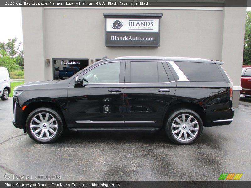 Black Raven / Jet Black 2022 Cadillac Escalade Premium Luxury Platinum 4WD