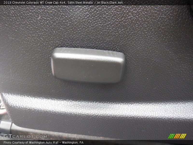 Satin Steel Metallic / Jet Black/Dark Ash 2019 Chevrolet Colorado WT Crew Cab 4x4