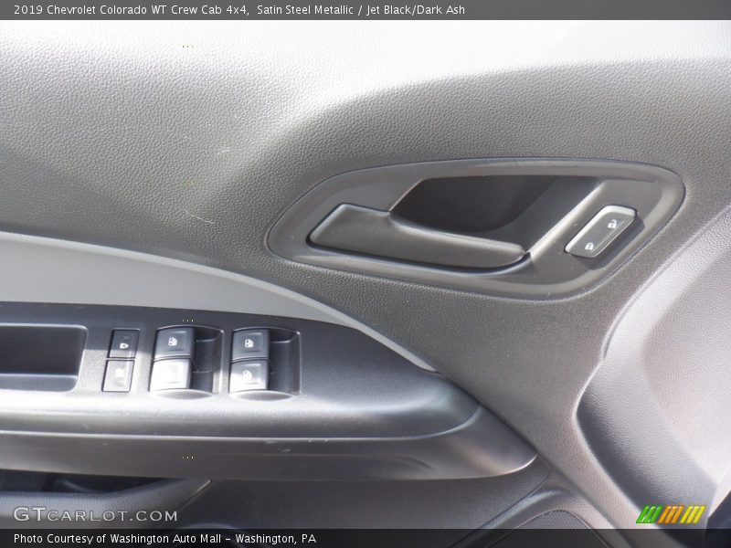 Satin Steel Metallic / Jet Black/Dark Ash 2019 Chevrolet Colorado WT Crew Cab 4x4