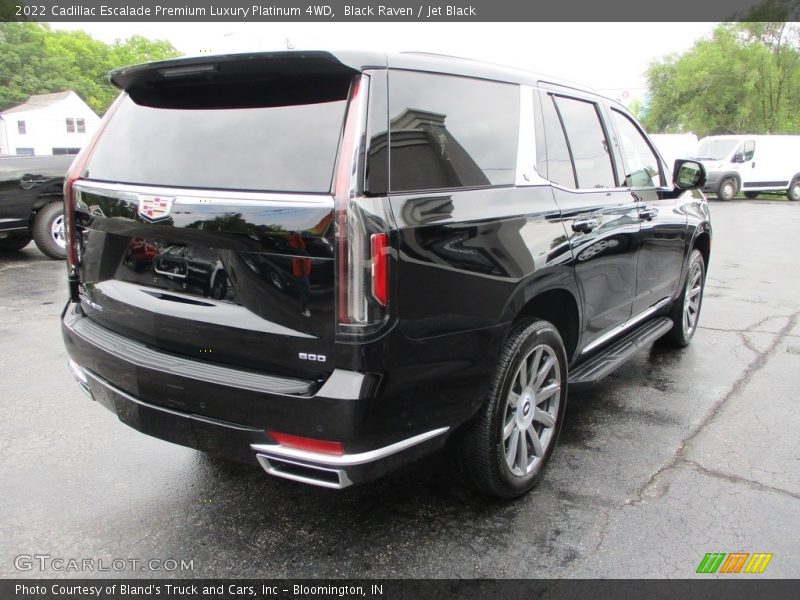 Black Raven / Jet Black 2022 Cadillac Escalade Premium Luxury Platinum 4WD