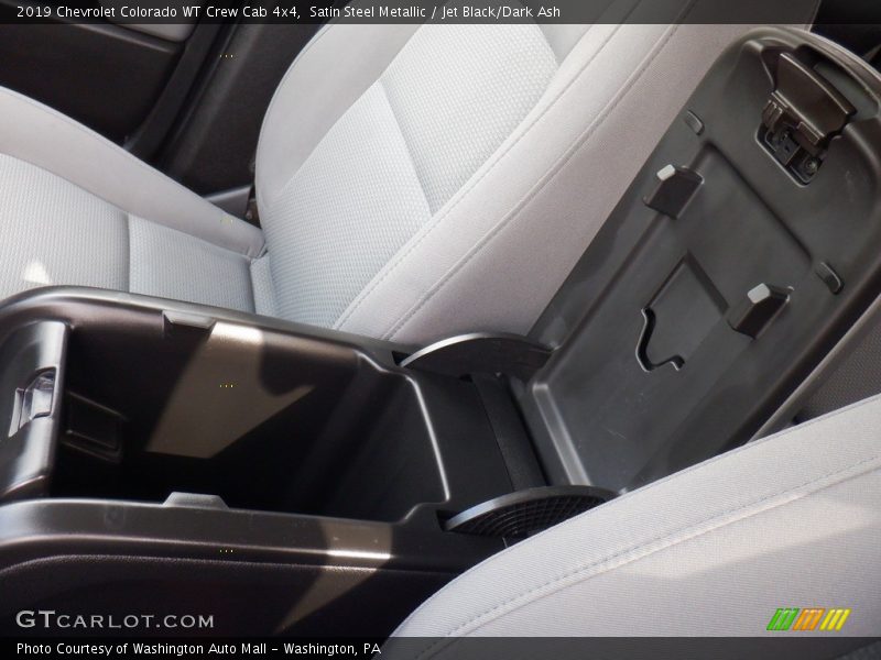 Satin Steel Metallic / Jet Black/Dark Ash 2019 Chevrolet Colorado WT Crew Cab 4x4