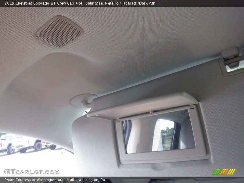 Satin Steel Metallic / Jet Black/Dark Ash 2019 Chevrolet Colorado WT Crew Cab 4x4