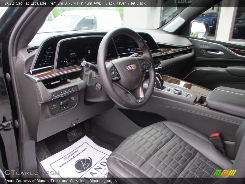 Black Raven / Jet Black 2022 Cadillac Escalade Premium Luxury Platinum 4WD