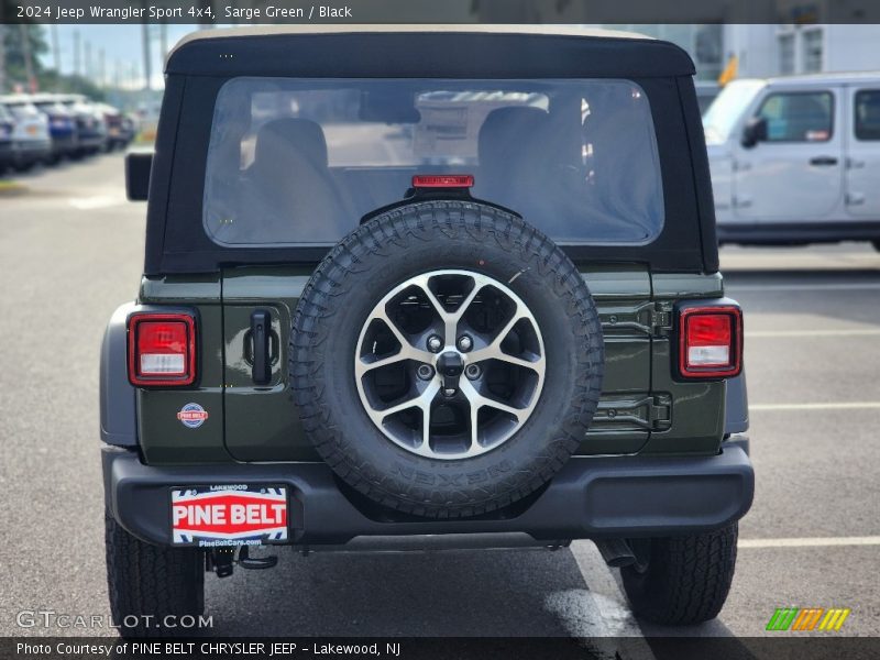 Sarge Green / Black 2024 Jeep Wrangler Sport 4x4