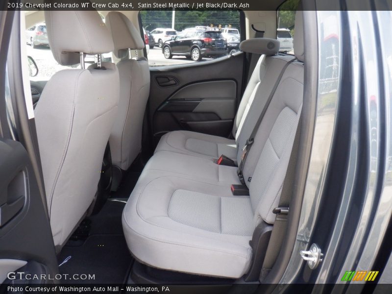 Satin Steel Metallic / Jet Black/Dark Ash 2019 Chevrolet Colorado WT Crew Cab 4x4