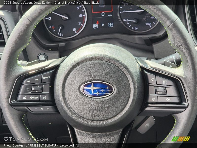 Crystal Black Silica / Slate Black 2023 Subaru Ascent Onyx Edition