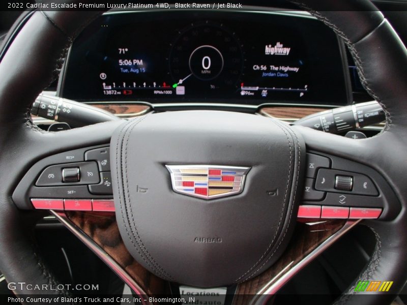 Black Raven / Jet Black 2022 Cadillac Escalade Premium Luxury Platinum 4WD