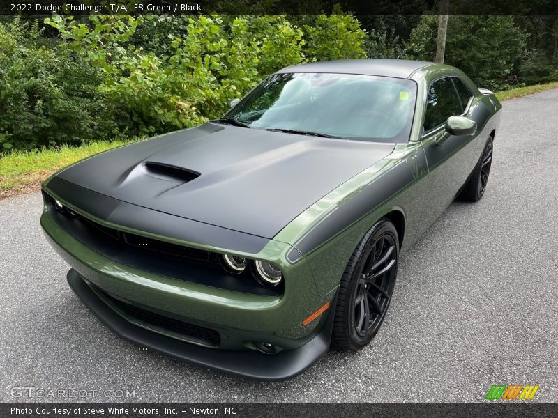 F8 Green / Black 2022 Dodge Challenger T/A