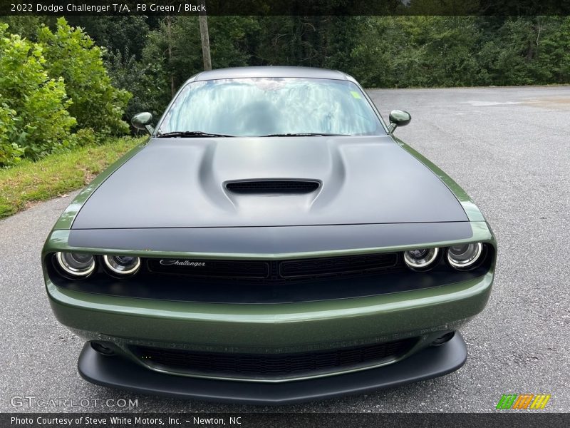 F8 Green / Black 2022 Dodge Challenger T/A