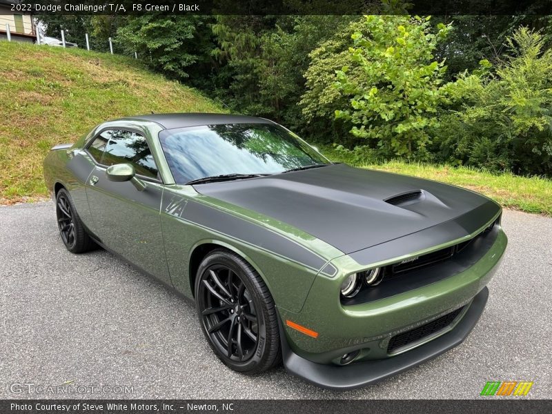 F8 Green / Black 2022 Dodge Challenger T/A
