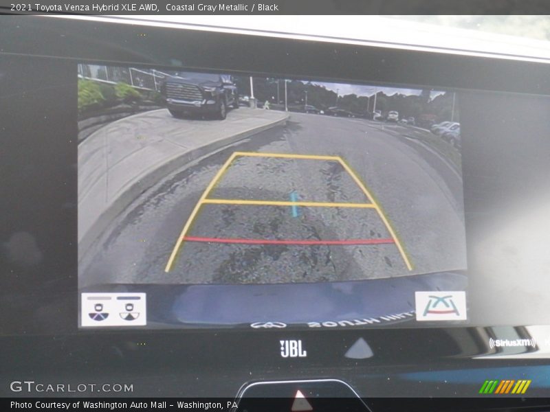 Coastal Gray Metallic / Black 2021 Toyota Venza Hybrid XLE AWD